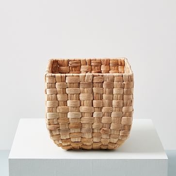 Round Weave Basket, Small, Natural - Image 0