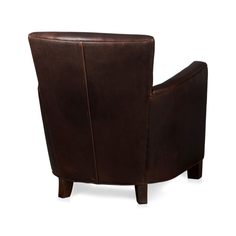 Briarwood Leather Accent Chair - Image 7