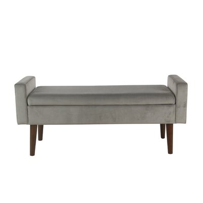 Mosier Upholstered Flip Top Storage Bench - Image 0