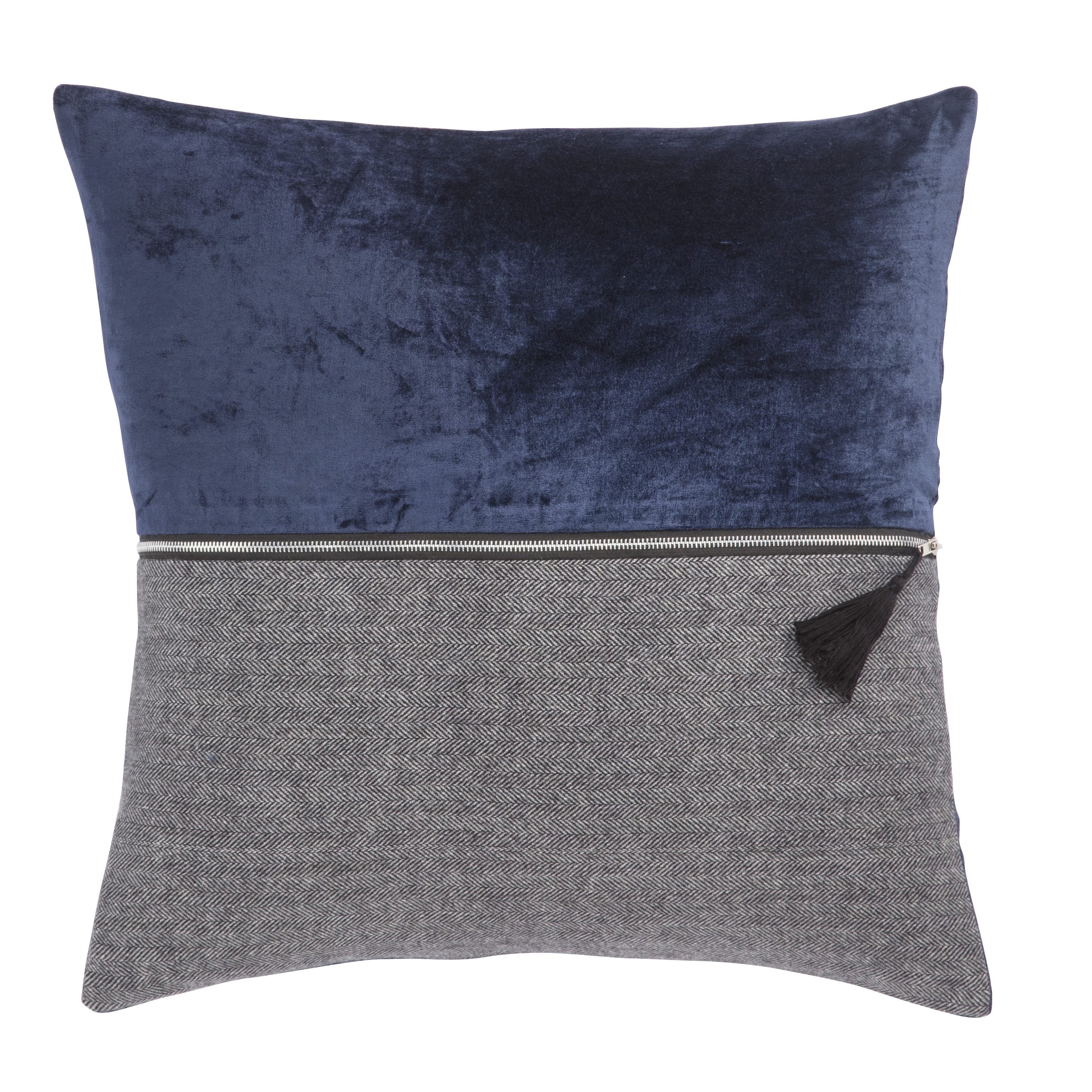 Design (US) Blue 22"X22" Pillow - Image 0