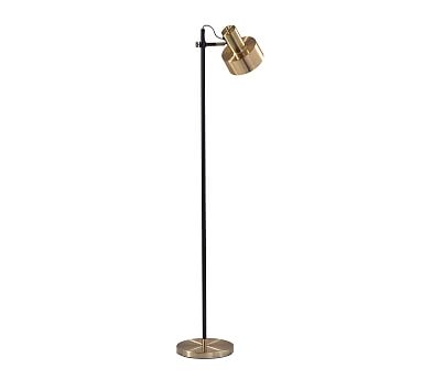 Stanton Floor Lamp, Brass - Image 0