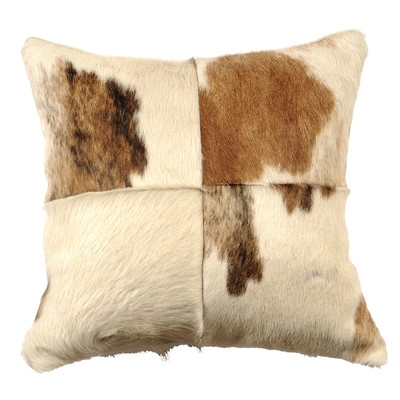 Leather Throw Pillow - Image 0