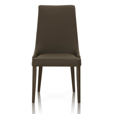 Berner Genuine Leather Upholstered Dining Chair (Set of 2) - Image 0