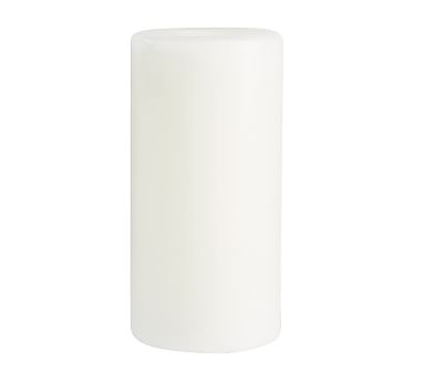 Timber Pillar Candle, Paperwhite - 4 x 8 - Image 0