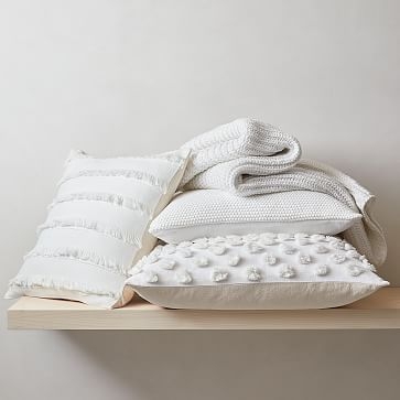 Richly Textured Whites Pillow Set - Image 0