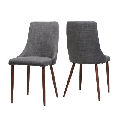 Doolin Mid-Century Upholstered Dining Chair, set of 2 - Image 0