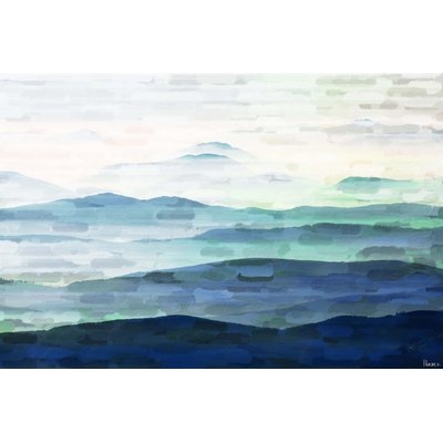 'Mountain Tops' by Parvez Taj - Wrapped Canvas Print on Canvas - Image 0
