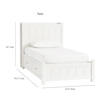 Camp Full Storage Bed, Navy, In-Home Delivery - Image 5