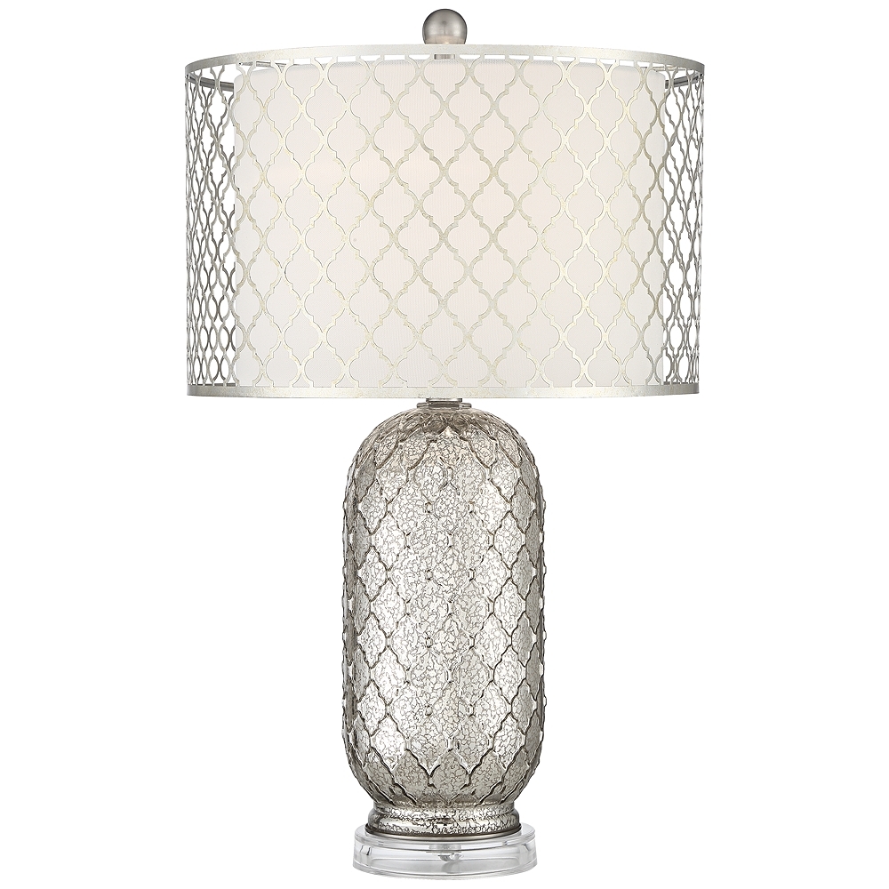 Possini Euro Jordan Mercury Glass Table Lamp - Style # 63T76 - Image 0