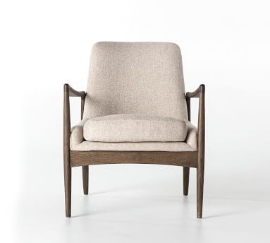Fairview Upholstered Armchair, Light Camel - Image 2