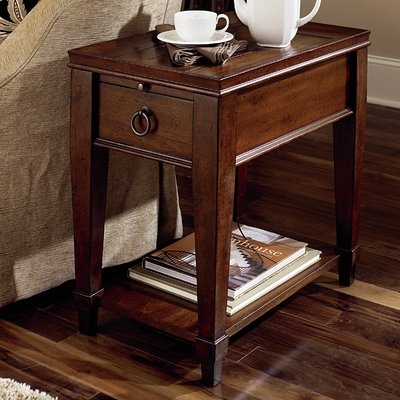 Langer End Table With Storage - Image 0