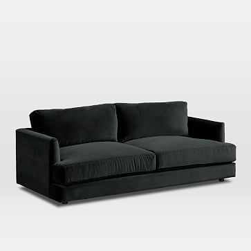 Haven Sofa, Astor Velvet, Iron - Image 0