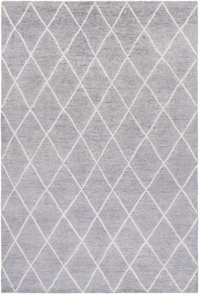 Jaque Gray Indoor 2' x 3' Handmade Rug - Image 1
