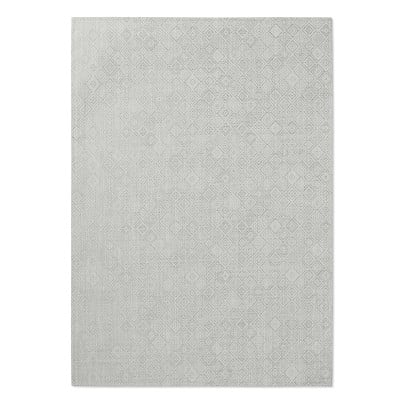 Chilewich Mosaic Floormat, 35" X 48", Grey - Image 0