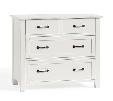 Stratton Dresser, Pure White - Image 0