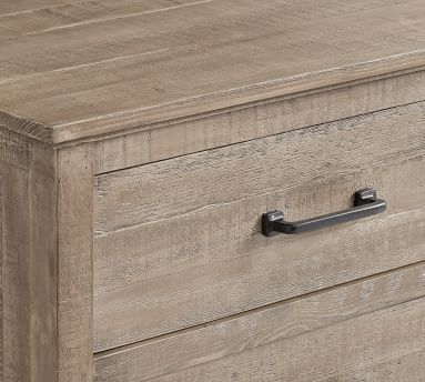 Paulsen Reclaimed Wood Extra Wide Dresser, Cinder Gray - Image 2
