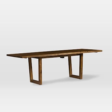 Logan Industrial Expandable Dining Table - Natural - Image 3