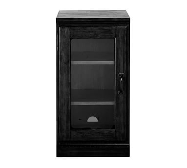 Printer's 16" Glass Door Cabinet with Top, Seadrift - Image 2