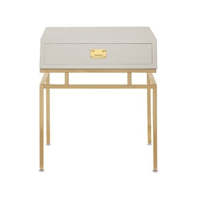 Krupa End Table with Storage - Image 0
