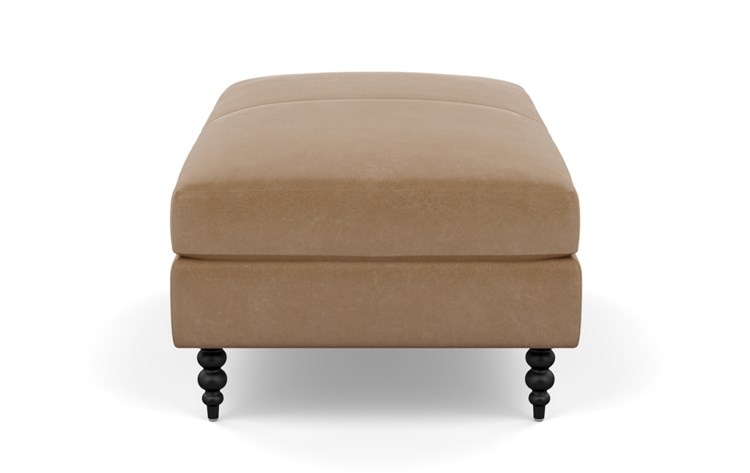 Sloan Leather Ottoman - Image 3
