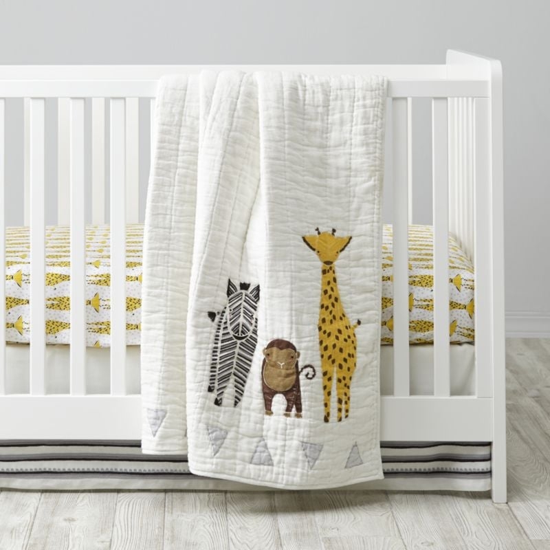 Safari Animal Baby Quilt - Image 10