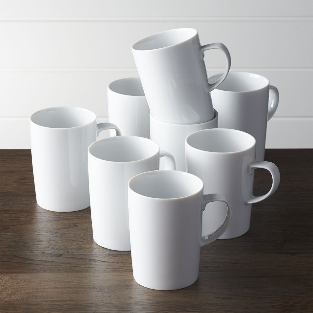 Verge 18-Oz. Latte Mugs, Set of 8 - Image 0