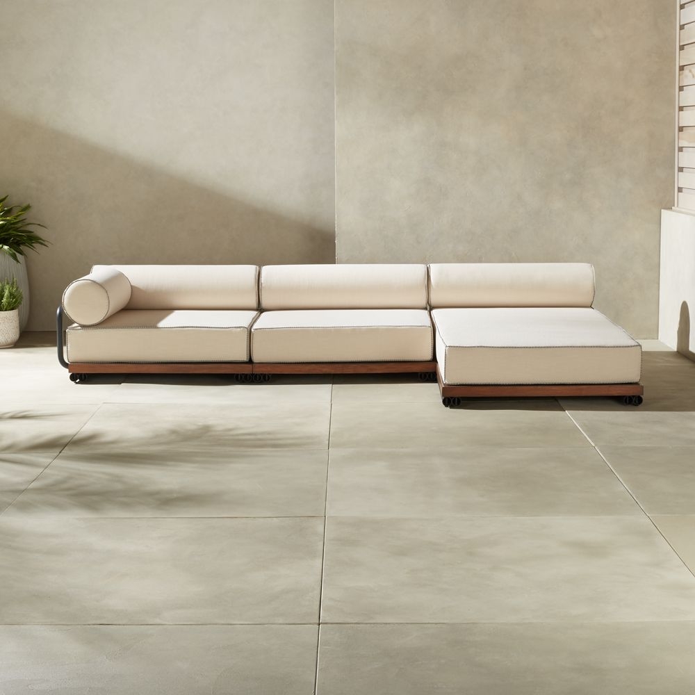 Bizerte 3-Piece Outdoor Patio Sectional Sofa - Image 0