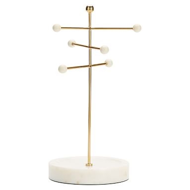 Marble and Gold Necklace Holder - Image 0