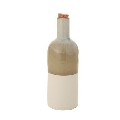 Gosselin Reactive Glaze Stoneware Decorative Bottle - Image 0