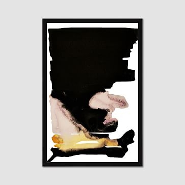 Framed Print, Graphic Blot, I, 24"x36" - Image 0