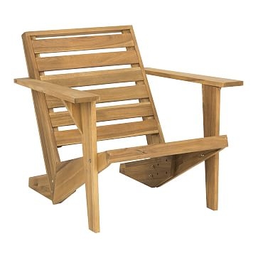 Lanty Adirondack Chair, Teak - Image 0