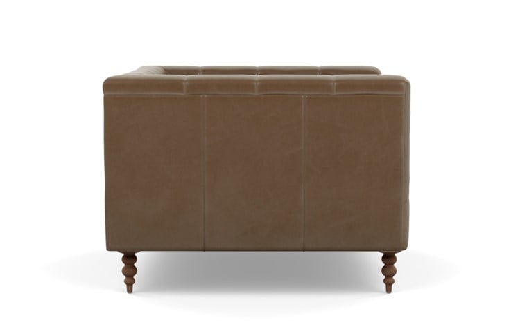 Ms. Chesterfield Leather Accent Chair by Apartment Therapy - Image 2