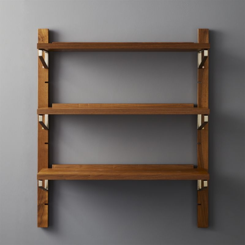 Walnut Modular Single Shelf 39.5" - Image 3