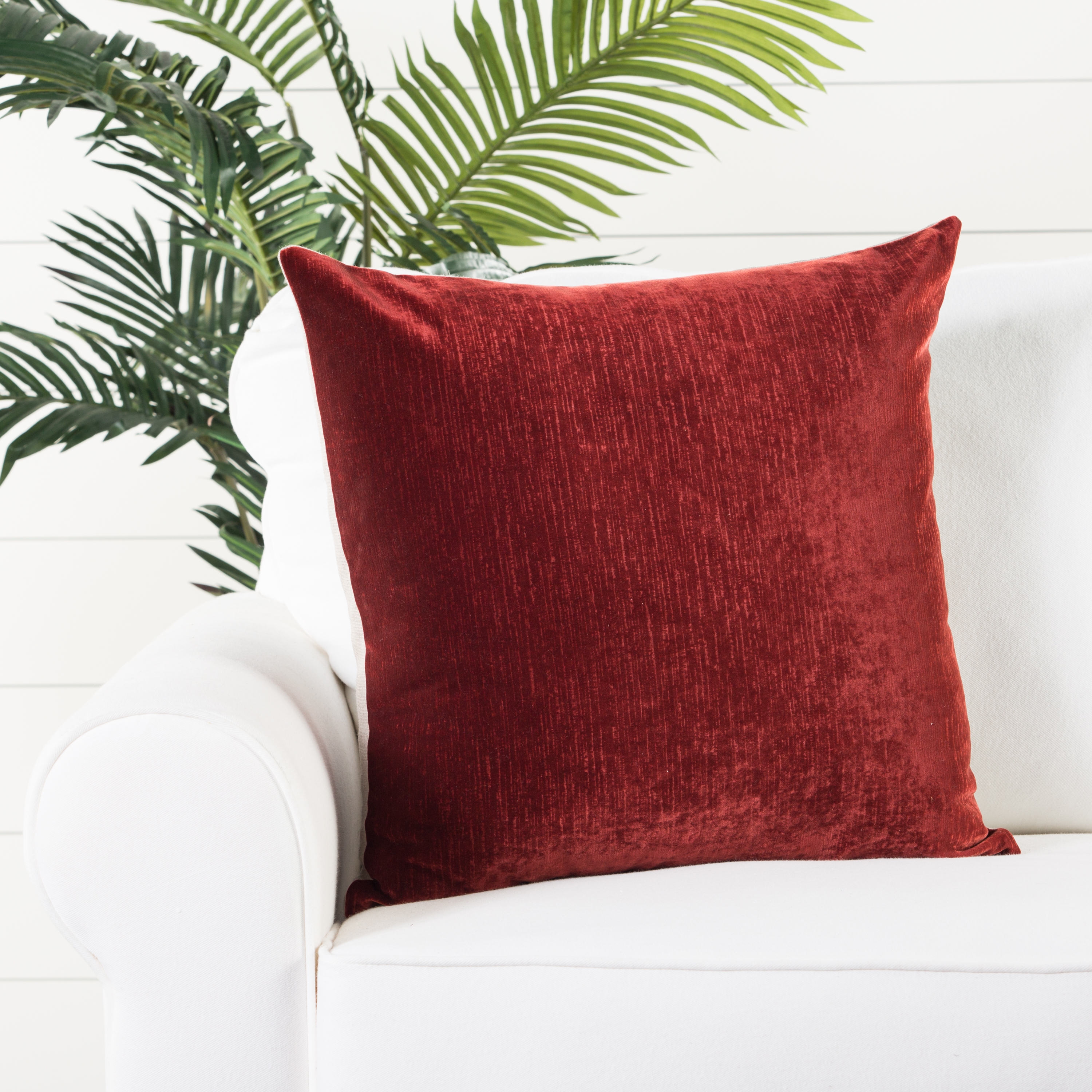 Design (US) Red 20"X20" Pillow - Image 3