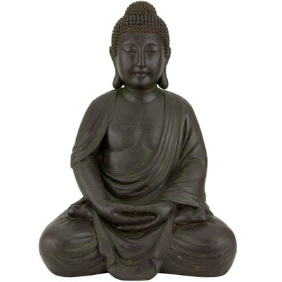 Couturier Meditating Buddha Statue - Image 0