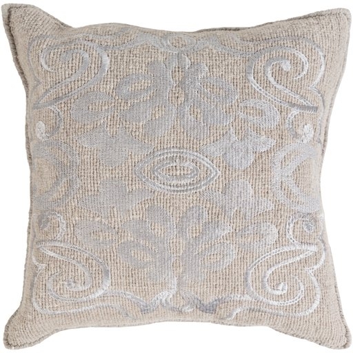 Adeline Throw Pillow, 22" x 22", with down insert - Image 2