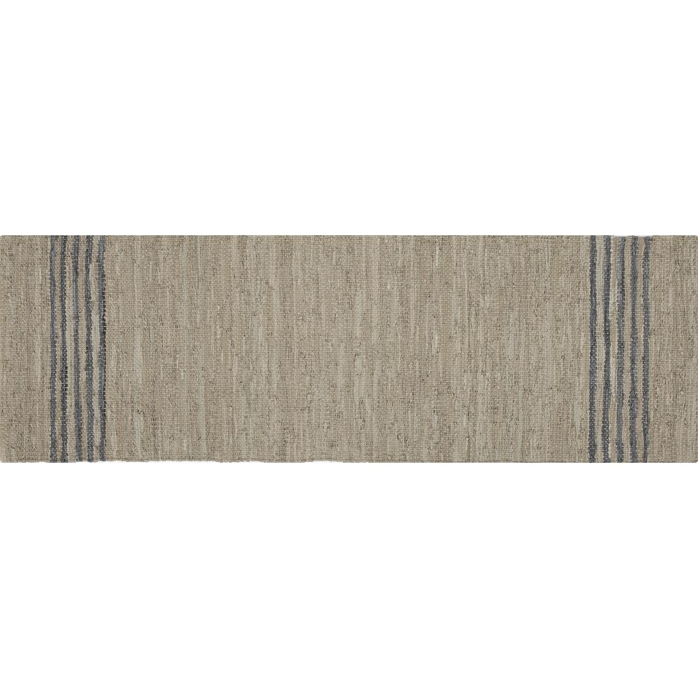 Strike Natural Leather Runner 2.5'x8' - Image 0