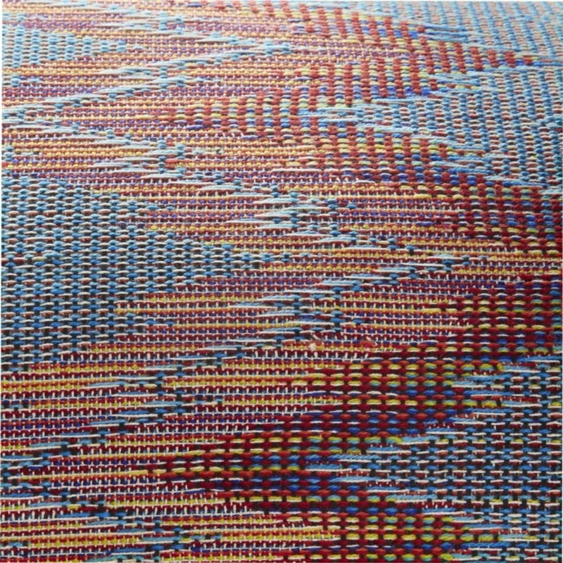 36"x16" Senica Multicolored Pillow with Down-Alternative Insert - Image 5