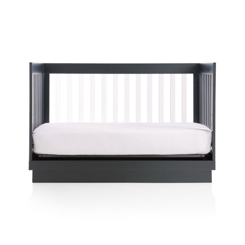 Babyletto Harlow Acrylic and Black 3-in-1 Convertible Crib - Image 7