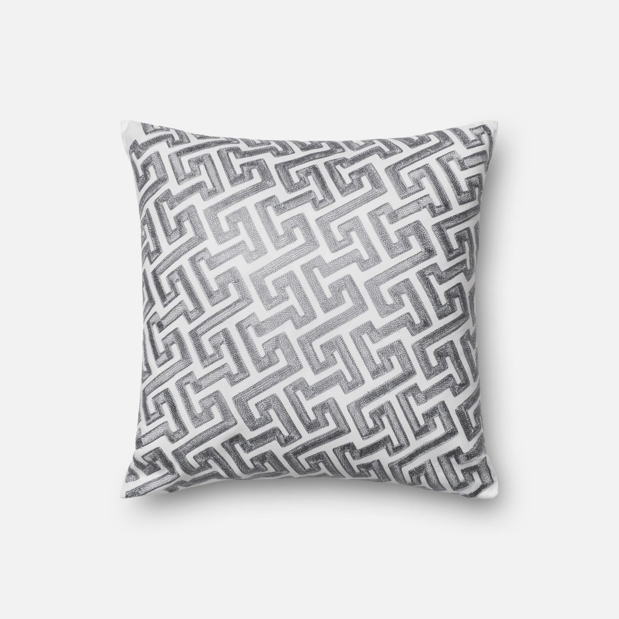 PILLOWS - GREY - 18" X 18" Cover Only - Image 0