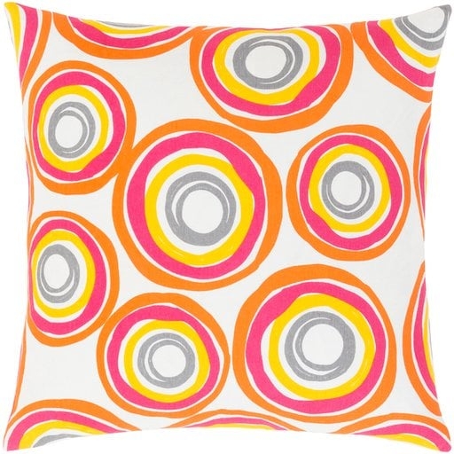 Miranda MRA-004 22"L x 22"W Pillow Cover - Image 1