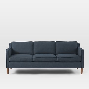 Hamilton Upholstered 81" Sofa, Twill, Indigo - Image 0