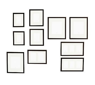 Gallery in a Box, Black Frames, Set of 10 - Image 0