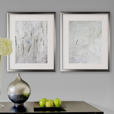 'Abstract Stone I' 2 Piece Framed Graphic Art Print Set - Image 0