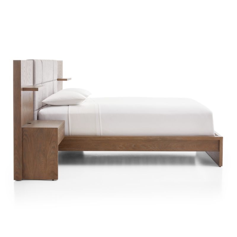 Atlas King Bed with Panel Nightstands - Image 1