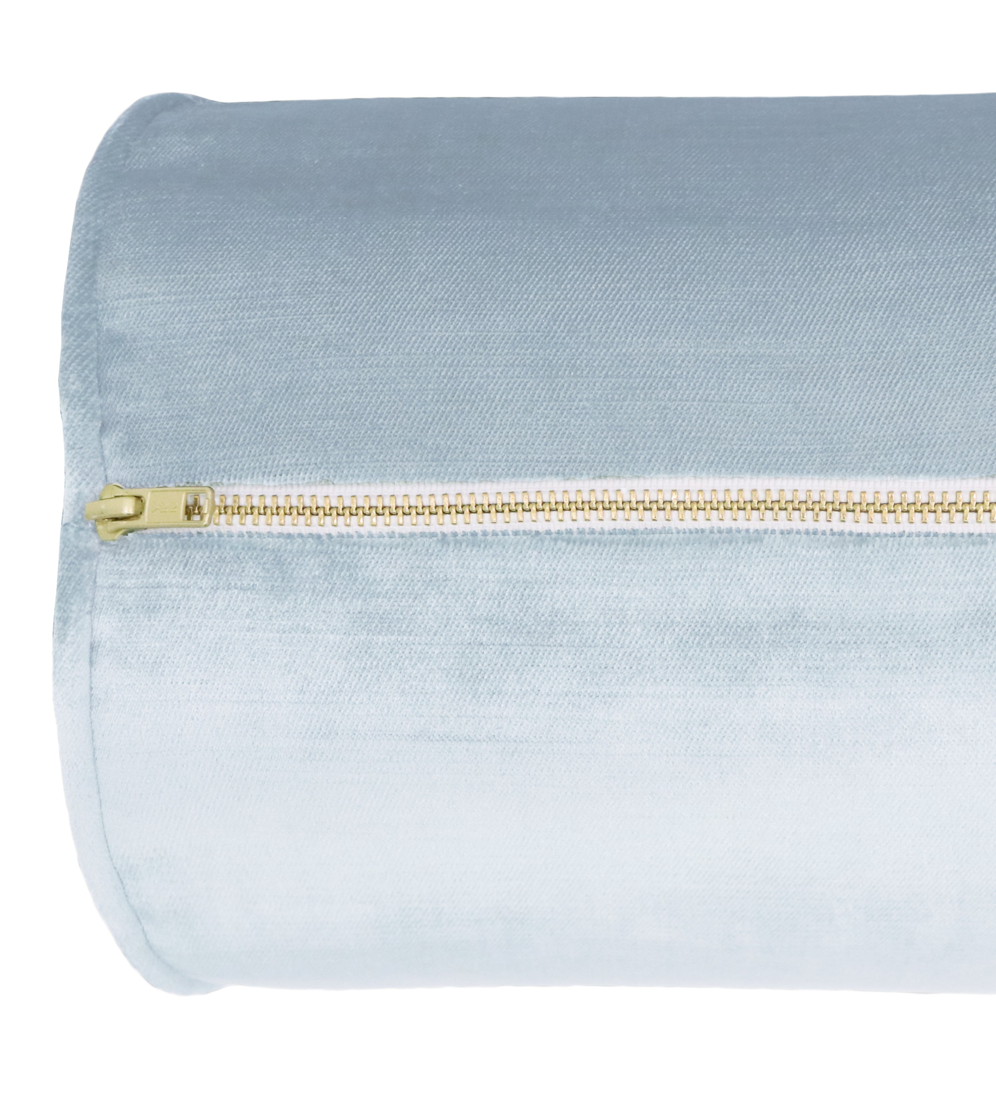 THE BOLSTER :: FAUX SILK VELVET // MINERAL - TWIN // 9" X 24" - Image 1