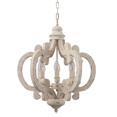 Kacie Cottage Crown 6-Light Candle Style Chandelier - Image 0