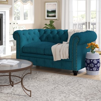 Lindstrom Chesterfield Loveseat - Image 1