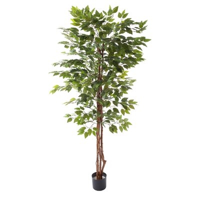 80" Artificial Ficus Tree - Image 0