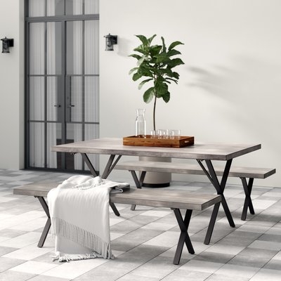 Noreen 3 Piece Outdoor Dining Set - Image 0